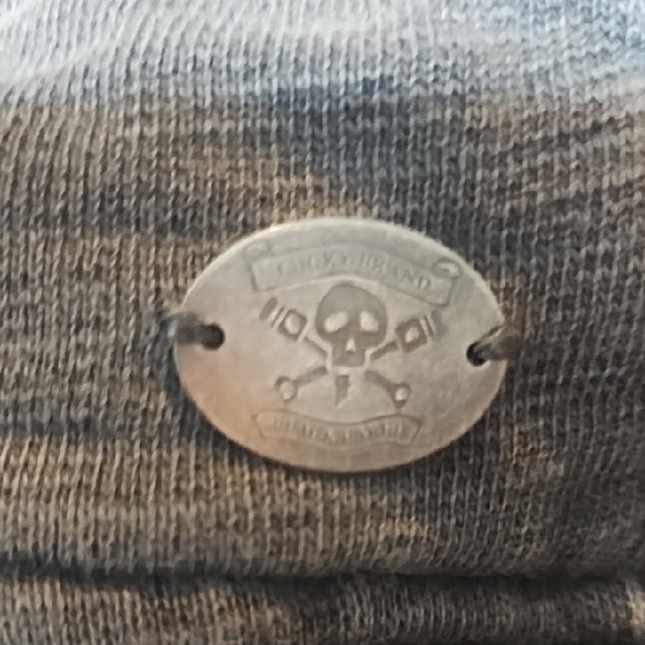 Lucky Brand Men's Zip-Up Gray Sweater - Picture 4 of 6